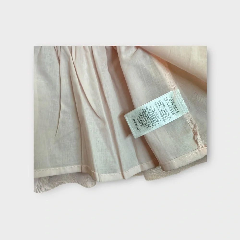 Isaac Mizrahi Heart Pattern Pink Tulle Dress